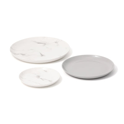 Ordi Marble Plate Set S/M/L  Grey