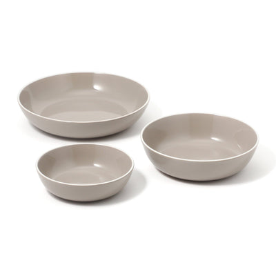 Ordi Deep Plate Set S/M/L  Beige