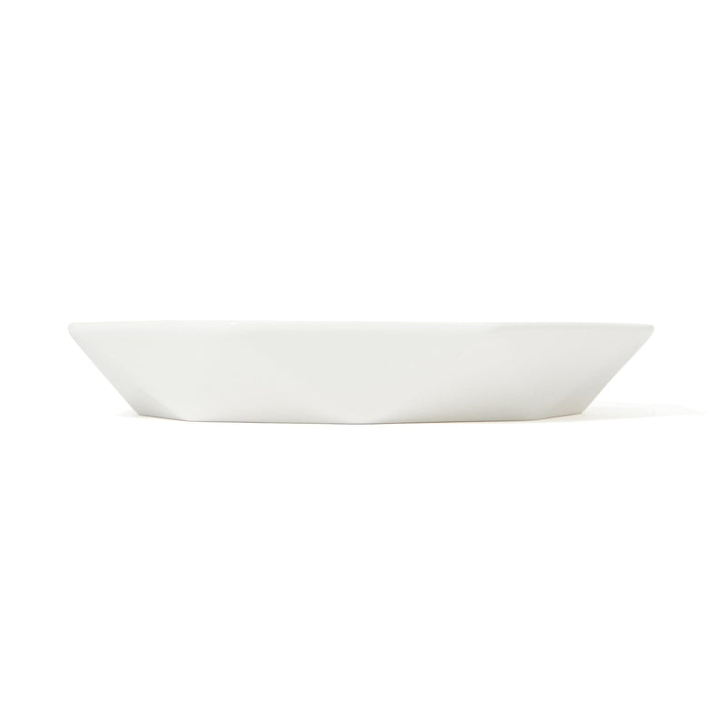 Blanche Deep Plate L Octagon White