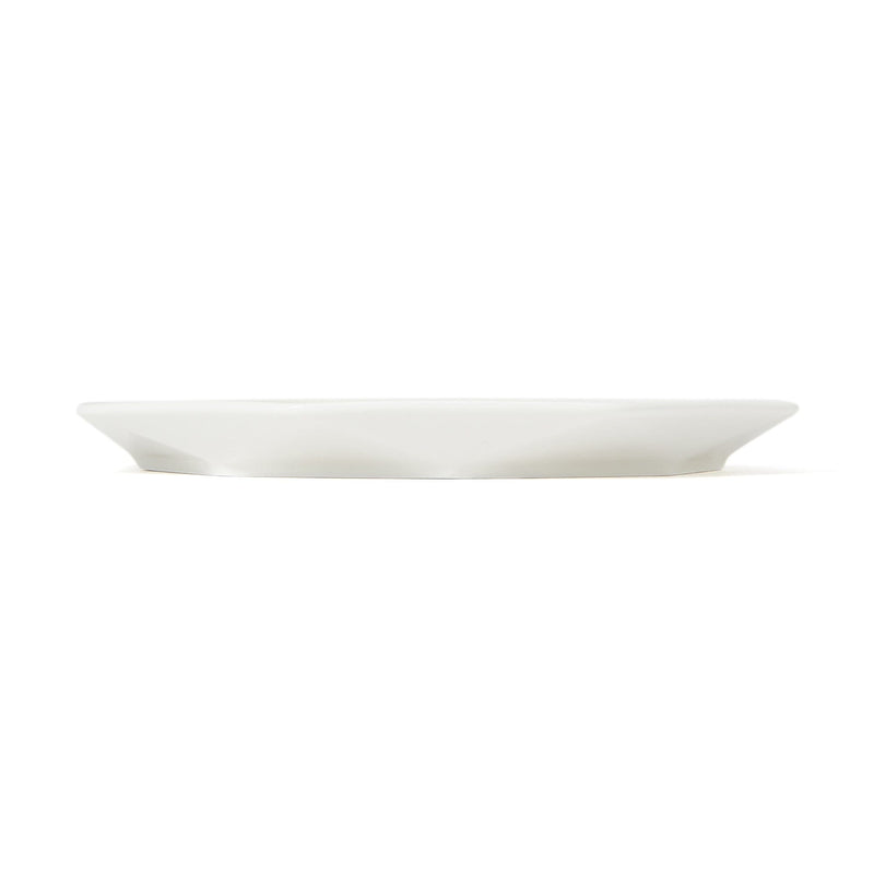 Blanche Plate S Octagon  White