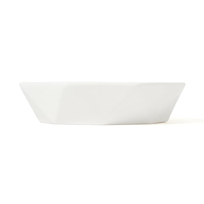 Blanche Deep Plate S Octagon White