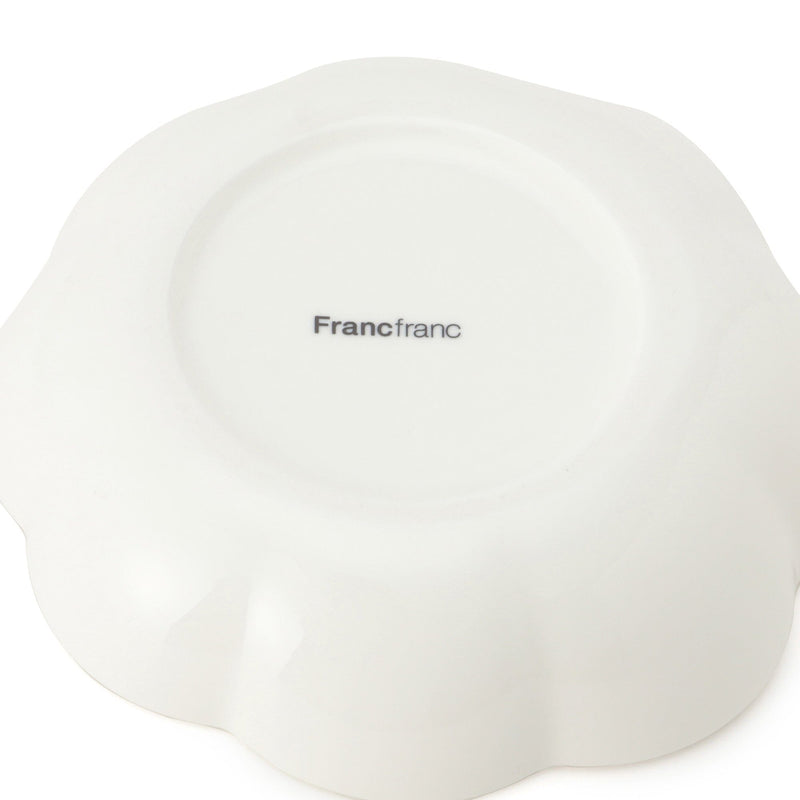 Blanche Deep Plate S Flower  White