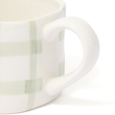 Hand Painted Mug Green