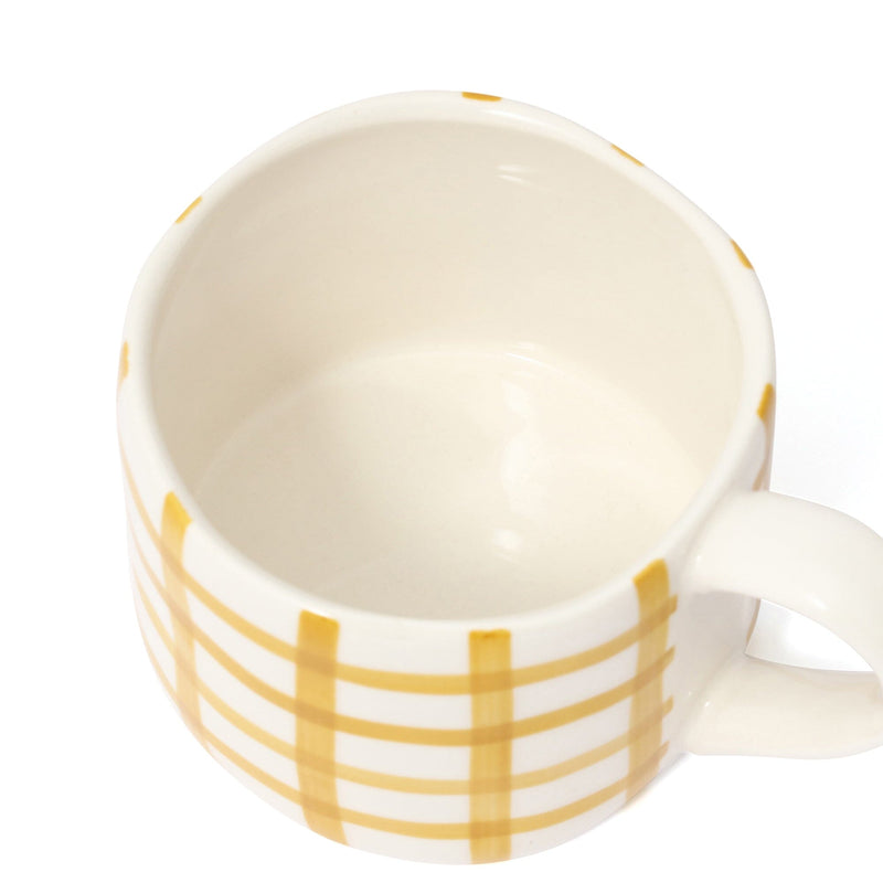 Hand Painted Mug Yellow