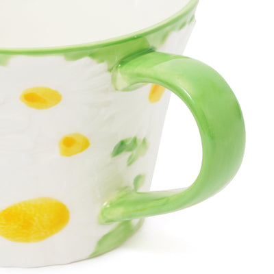 Flower Mug Green