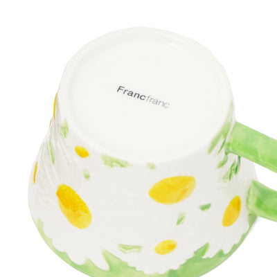 Flower Mug Green