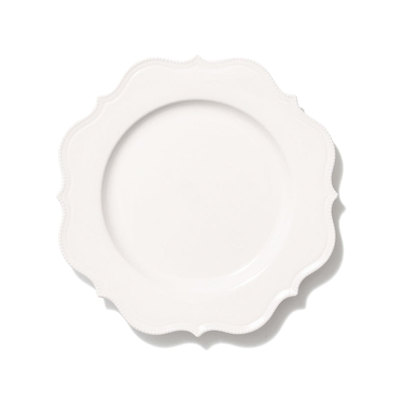 Blanche Plate S Wave White