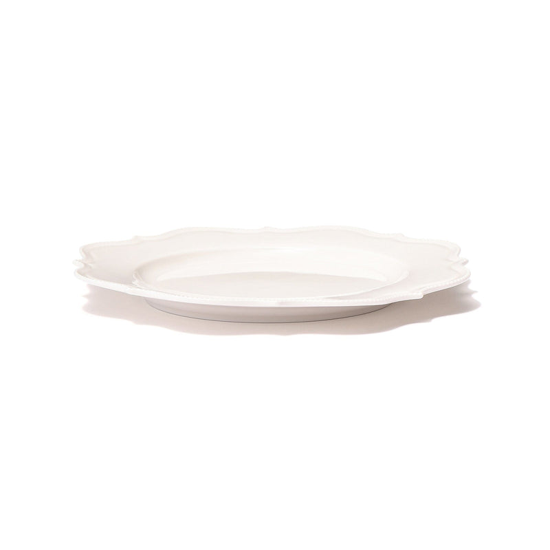 Blanche Plate S Wave White