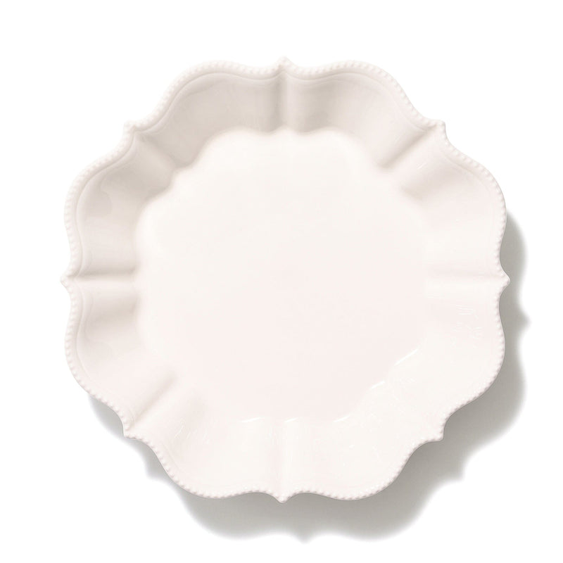 Blanche Deep Plate L Wave White
