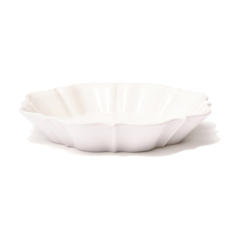 Blanche Deep Plate L Wave White