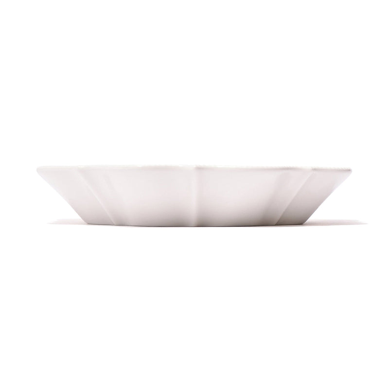 Blanche Deep Plate L Wave White