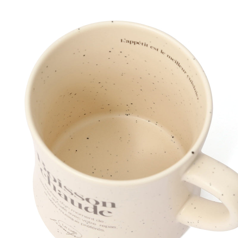 Le Cafe Mug Ivory