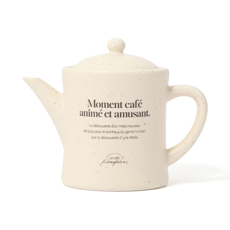 Le Cafe Teapot Ivory