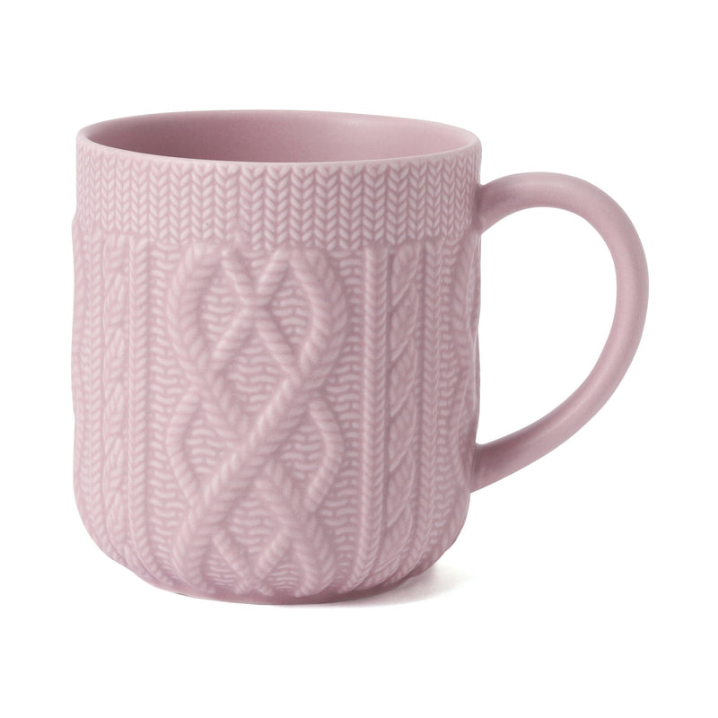 Knit Mug Pink