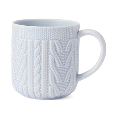 Knit Mug Blue