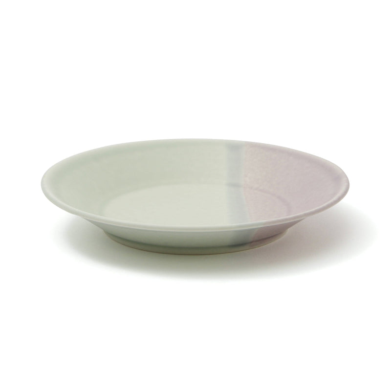 Mino Ware Irabomat Separate Plate S Green X Purple