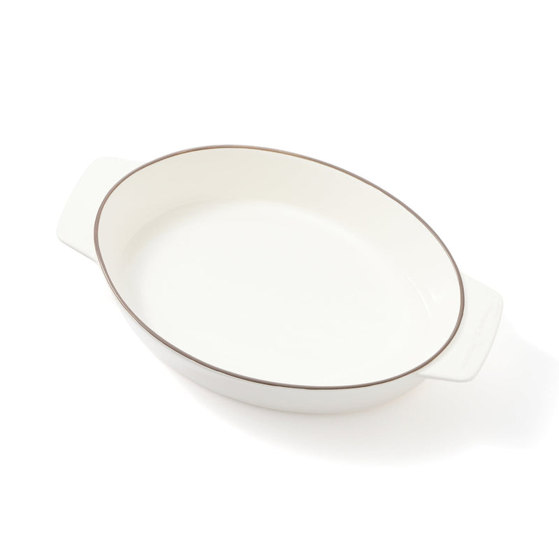 Rim Ovenware Large Ivory