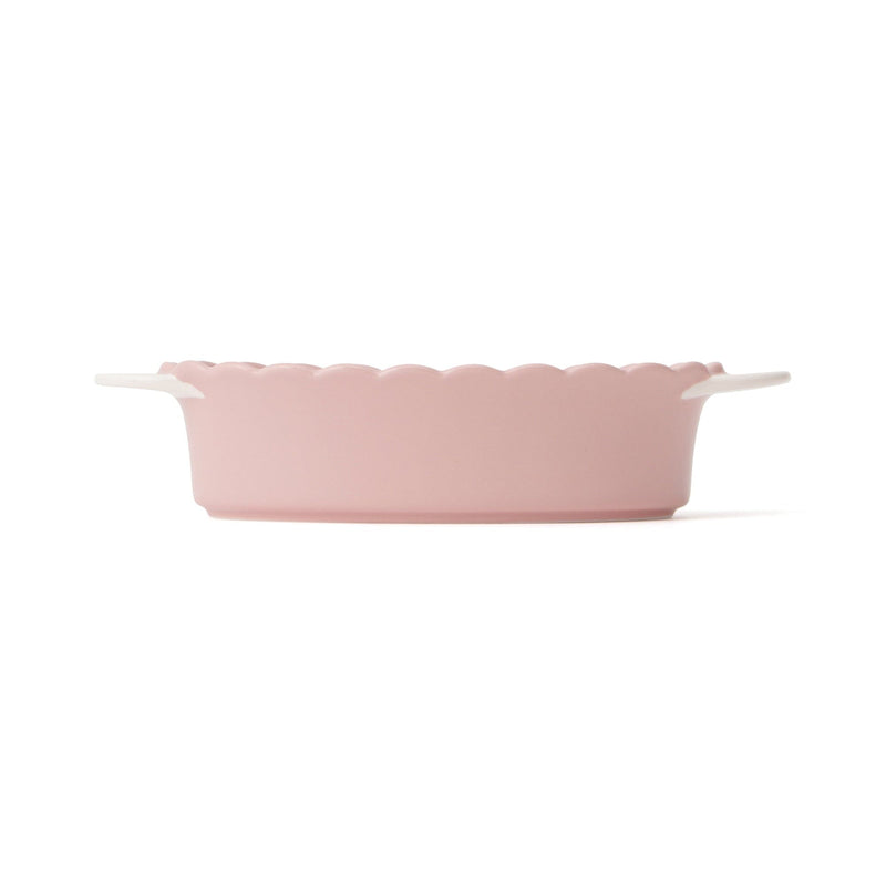 Bicolor Frill Ovenware Medium Pink