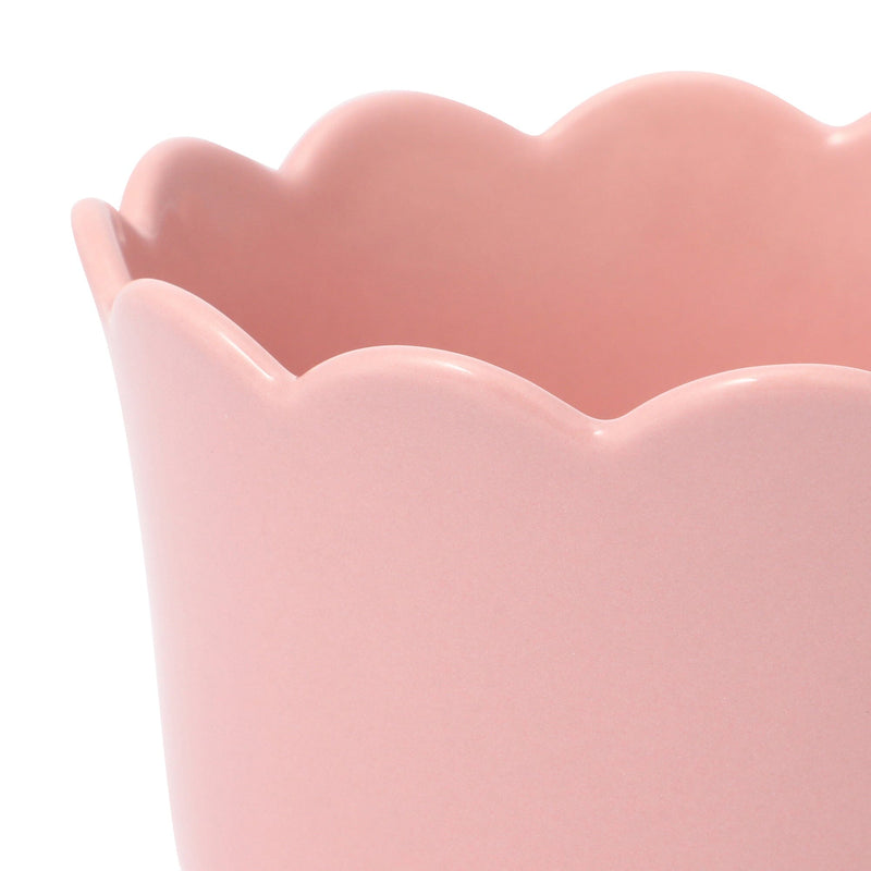 Bicolor Frill Soup Cup pink