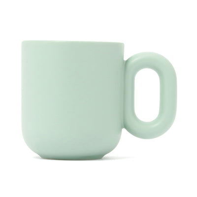 Plump Mug & Coaster Green