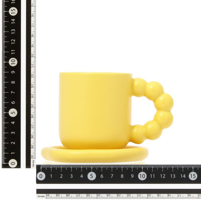 Plump Mug & Coaster Orange