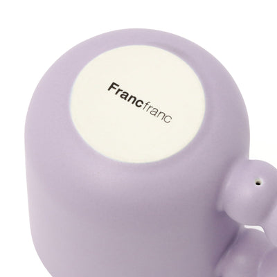 Plump Mug & Coaster Purple