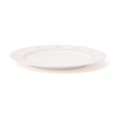 Ribbon Plate Medium Pink