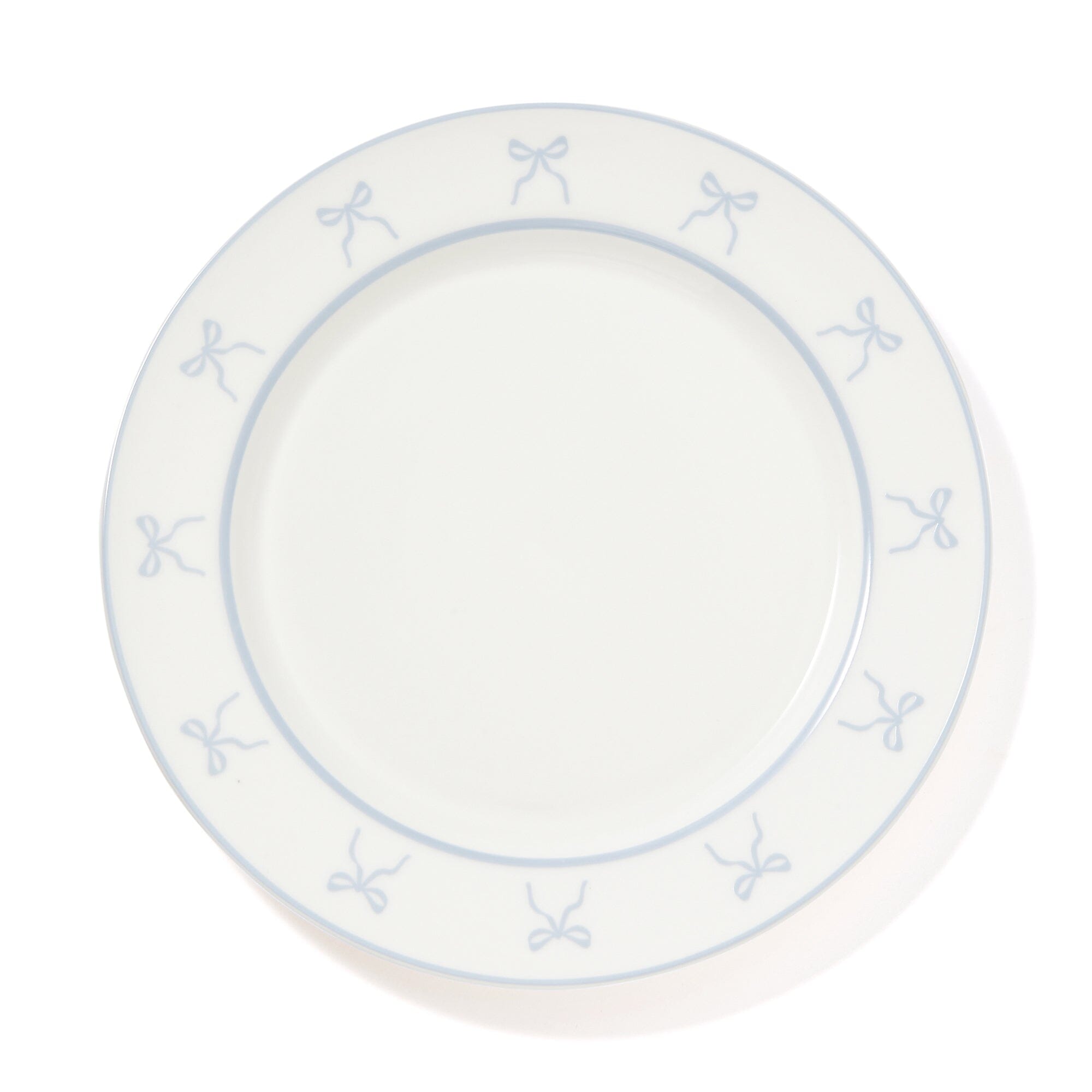Ribbon Plate Medium Blue