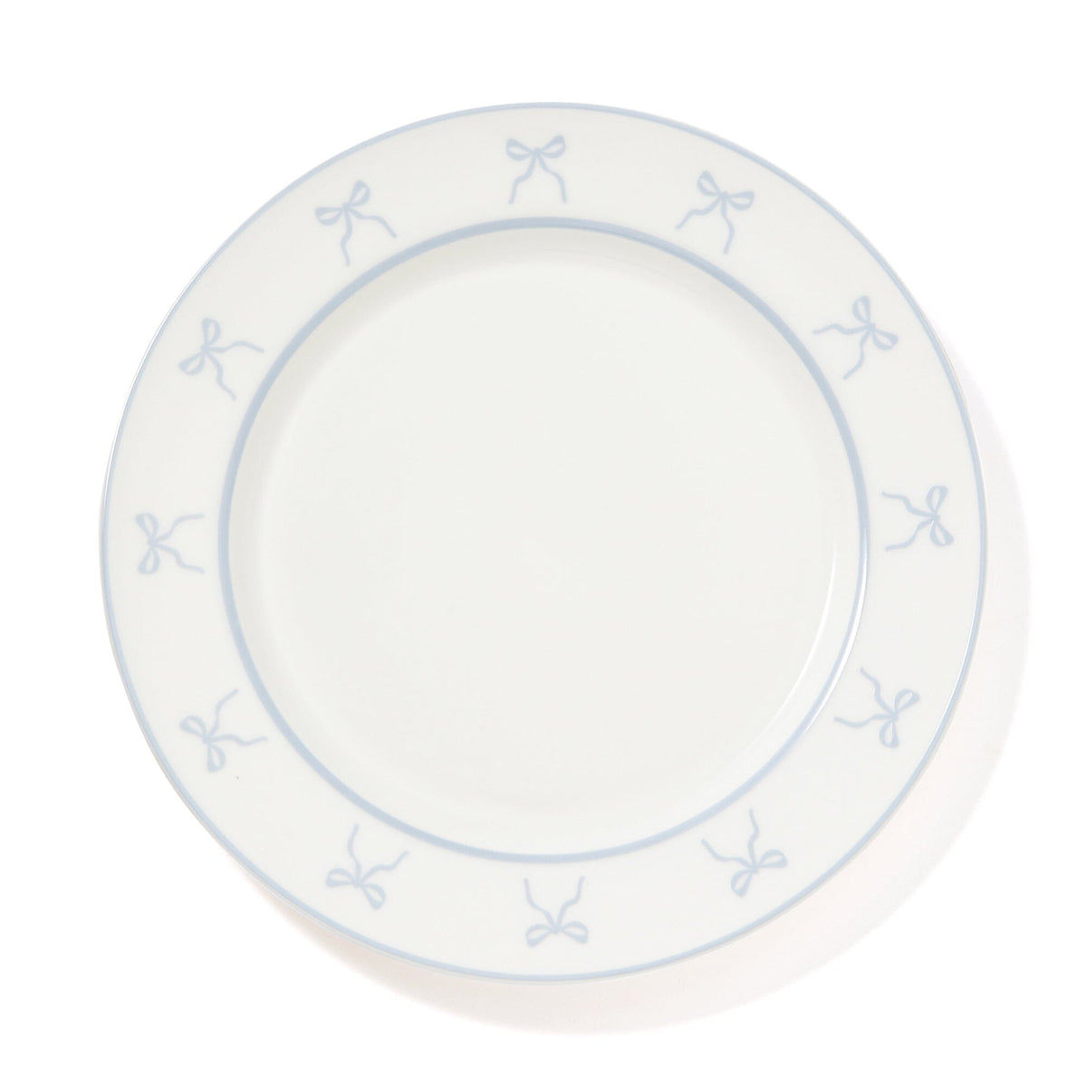 Ribbon Plate Medium Blue