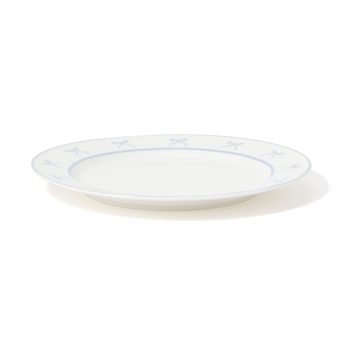 Ribbon Plate Medium Blue