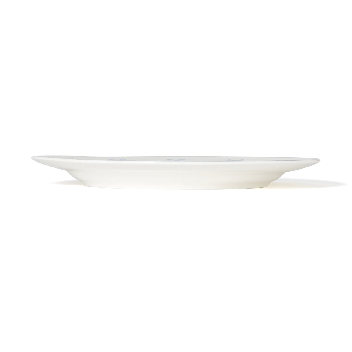 Ribbon Plate Medium Blue