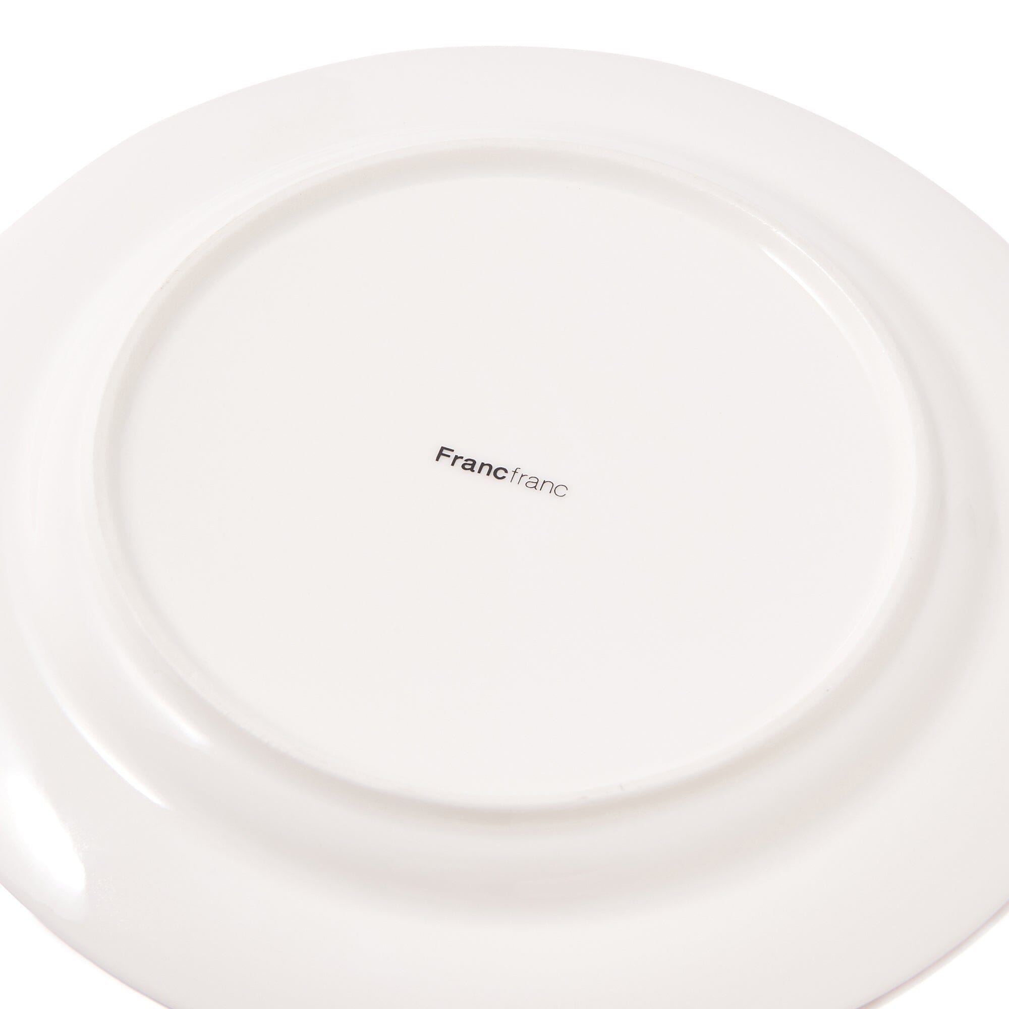 Ribbon Plate Medium Blue
