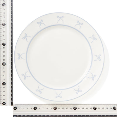 Ribbon Plate Medium Blue