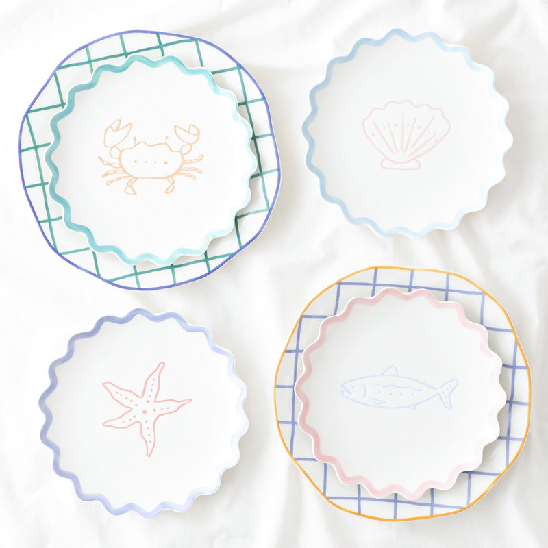 Craft Touch Plate Shell Medium Blue