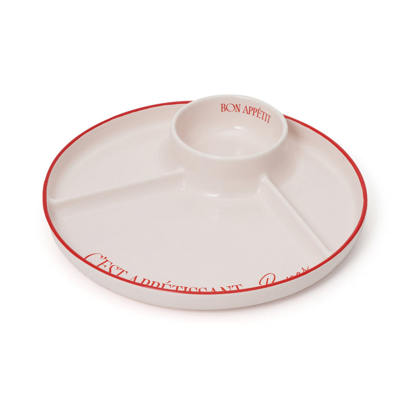Pastemon Divided Plate Pink