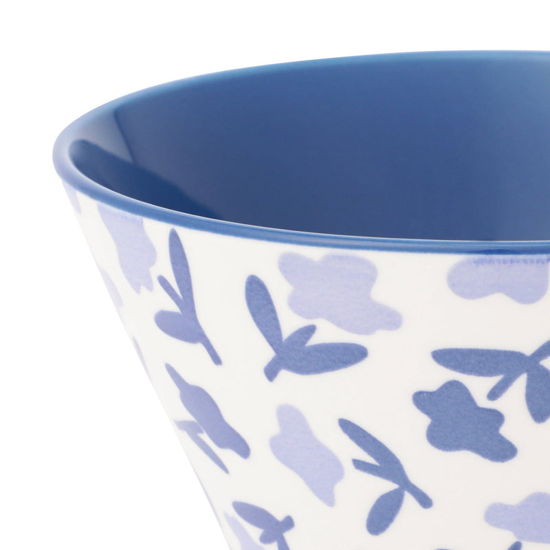 Iroiro Bowl Navy Flower