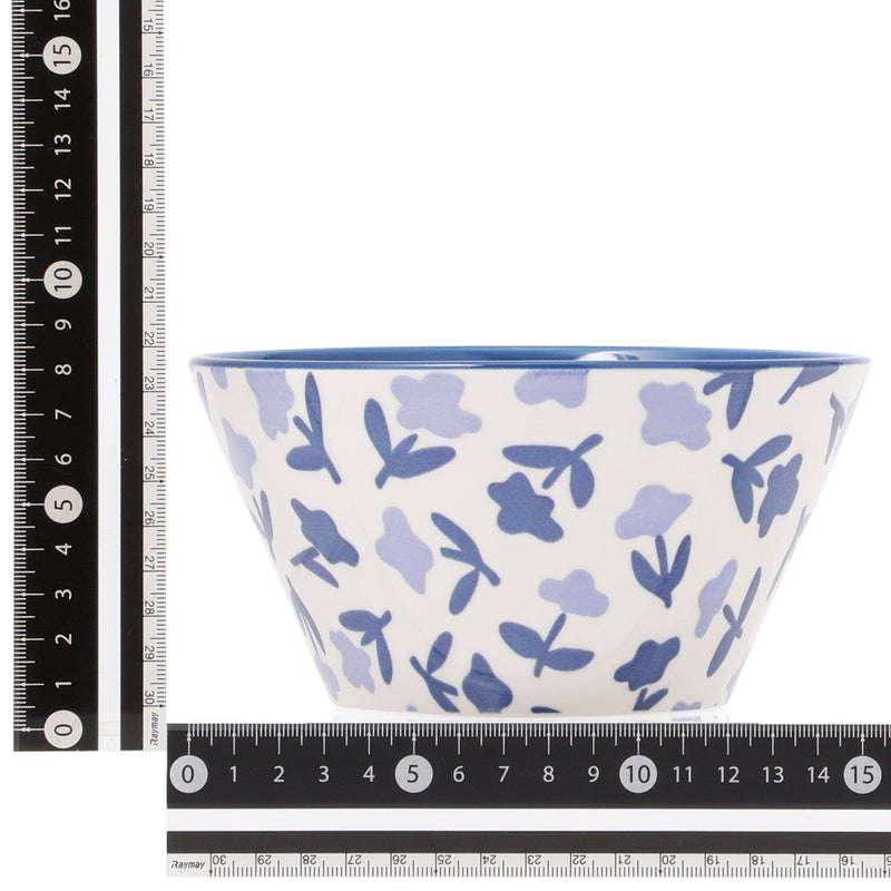 Iroiro Bowl Navy Flower