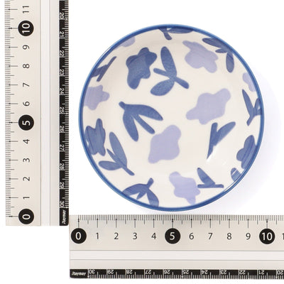 Iroiro Deep Plate SS Navy Flower