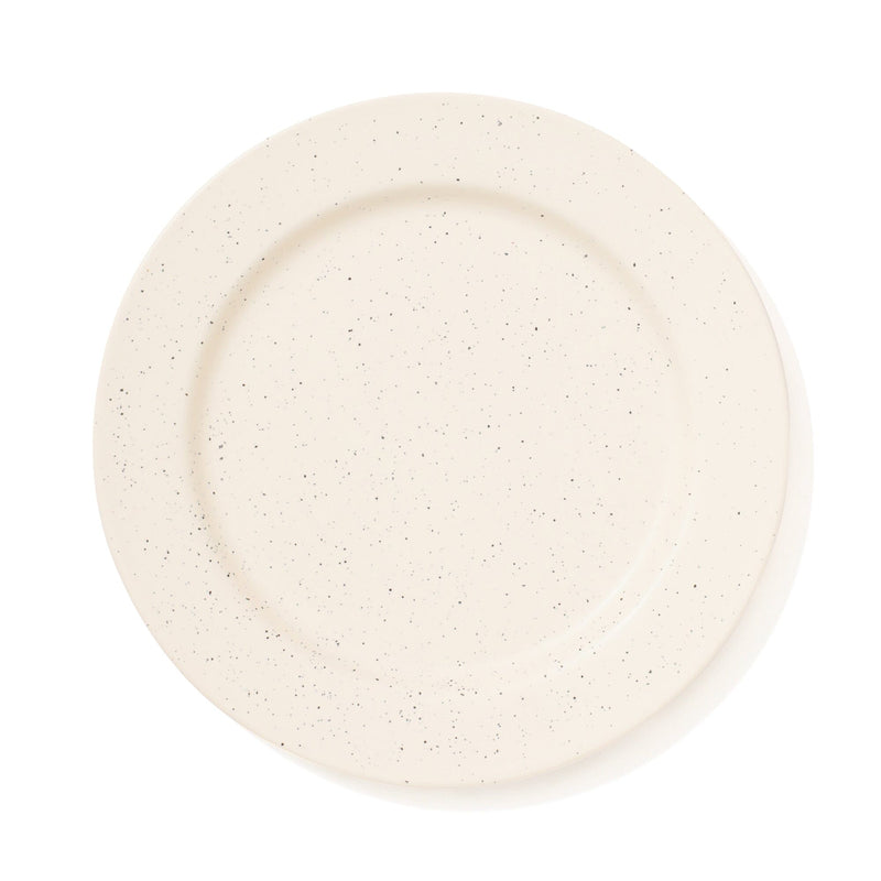 Splatter Plate Medium Ivory