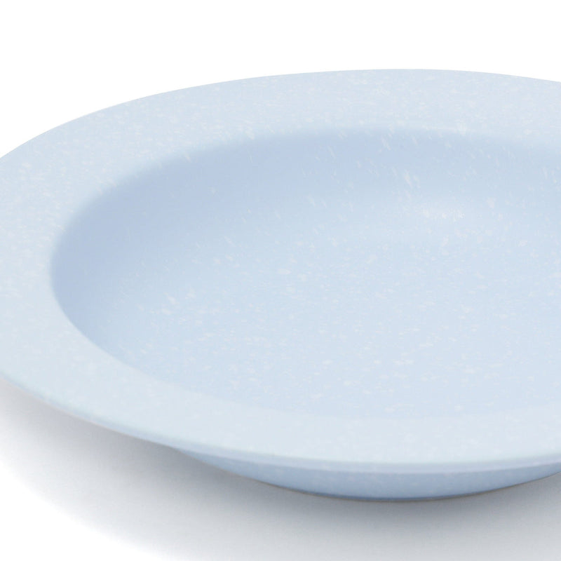 Splatter Deep Plate Light Blue