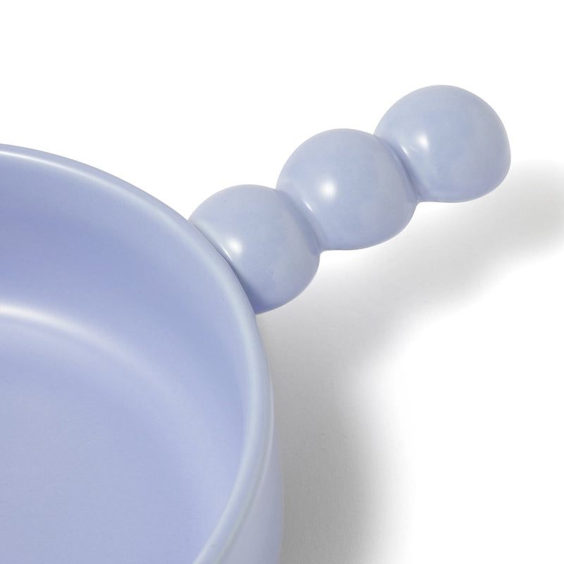 單柄陶瓷碗 中號 藍色