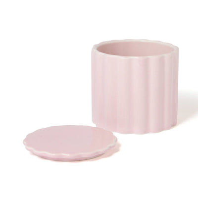 Scalloped Steaming Cup Pink