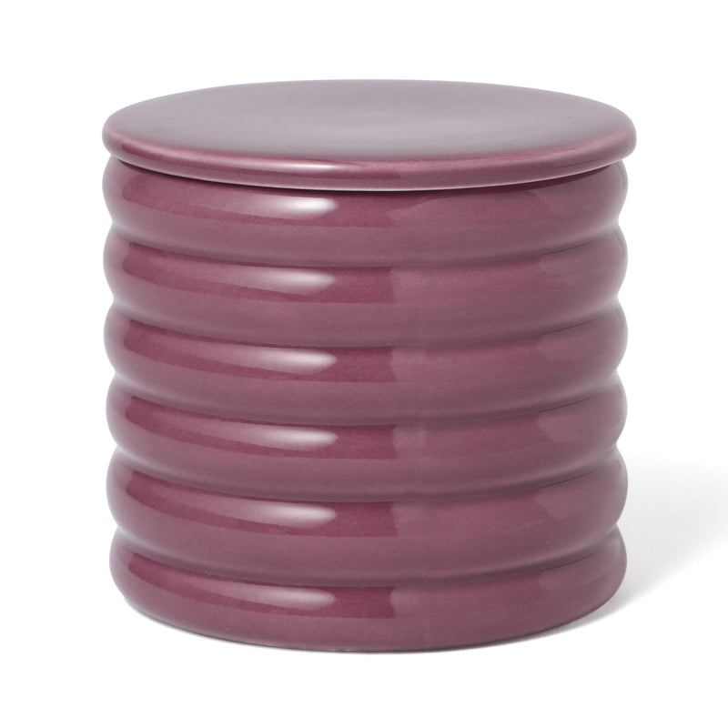 Scalloped Steaming Cup Red