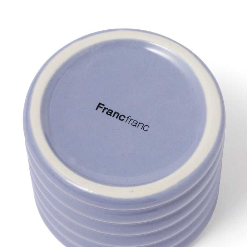 Scalloped Steaming Cup Blue