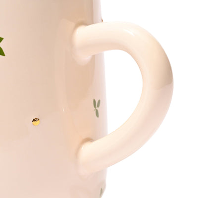 FLEURON 碎花水杯 象牙色