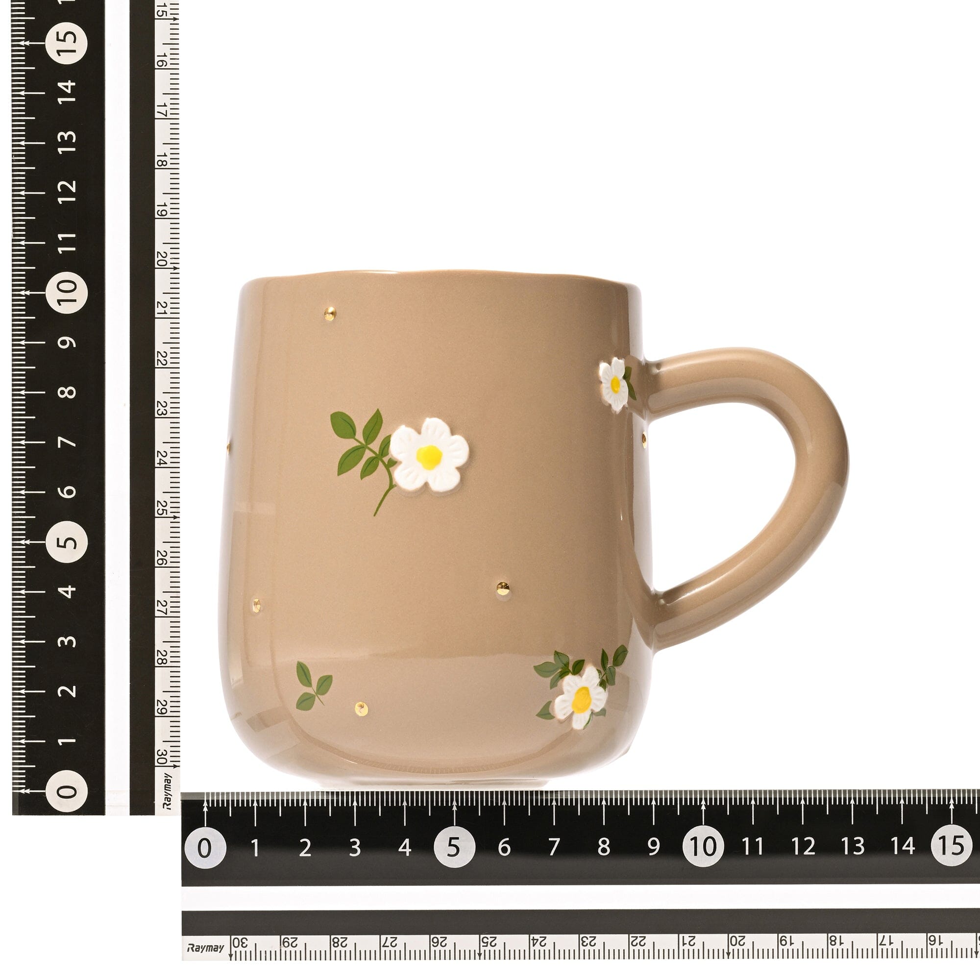 Fleuron Mug Brown