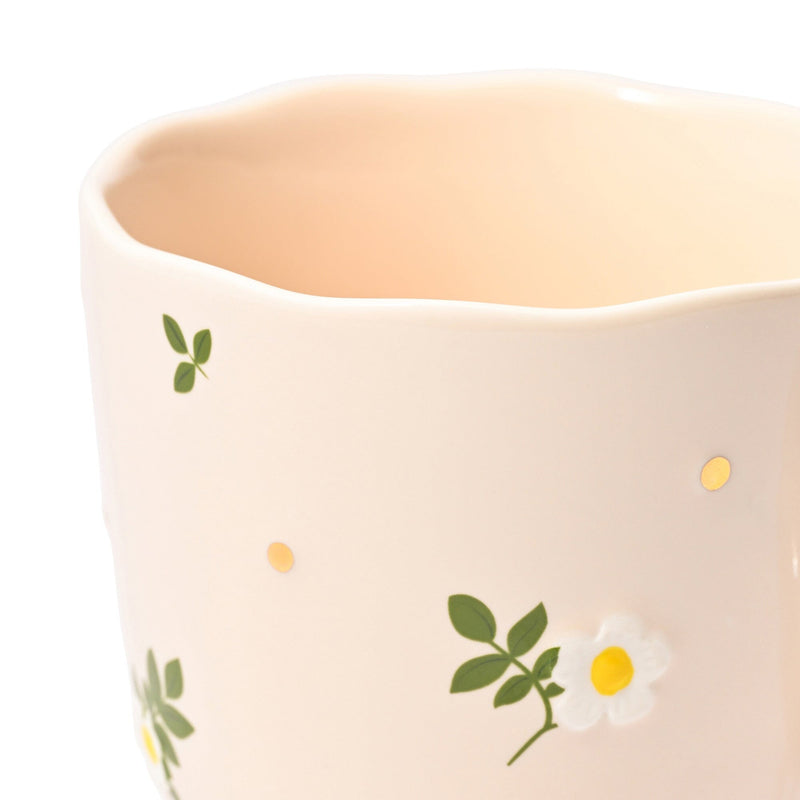 Fleuron Cafe Set Ivory