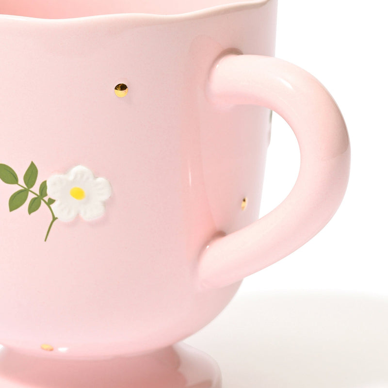 Fleuron Cafe Set Pink