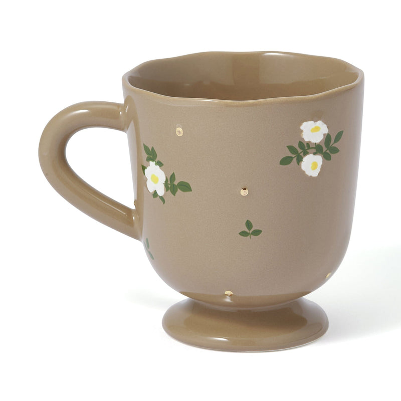 Fleuron Cafe Set Brown