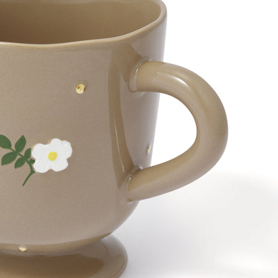 Fleuron Cafe Set Brown